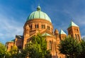 Saint-Pierre-le-Jeune church in Strasbourg - France Royalty Free Stock Photo