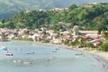 Saint Pierre village in Martinique.