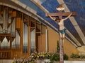 Saint Pio from Pietrelcina sanctuary, San Giovanni Rotondo, Ital Royalty Free Stock Photo