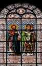 Saint Prosper and Saint Caesarius Royalty Free Stock Photo