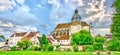 Saint Quiriace collegiate church in Provins, France