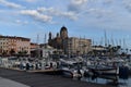 Saint Raphael cityscape, Saint Raphael city, sight in southern France on mediterranee