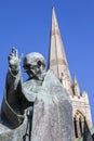 Saint Richard of Chichester and Chichester Cathedral Royalty Free Stock Photo