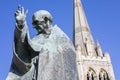 Saint Richard of Chichester and Chichester Cathedral Royalty Free Stock Photo