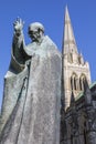 Saint Richard of Chichester and Chichester Cathedral Royalty Free Stock Photo