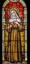 Saint Rita Stained Glass Saint Mary Basilica Phoenix Arizona