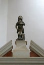 Saint Roch, statue on the main altar in the church of St. Roch in Fuskulin, Croatia