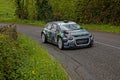 Leo Rossel (Citroen C3) during Charbonnieres Rally Royalty Free Stock Photo