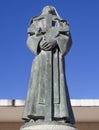 Saint Rose of Lima statue, Banos de Montemayor, Spain