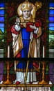 Saint Rumbold - Stained Glass in Mechelen Cathedral