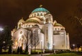 The Saint Sava Cathedral in Belgrade Royalty Free Stock Photo