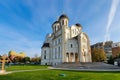 Saint Sava Cathedral Church in Buzau, Romania Royalty Free Stock Photo