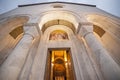 Saint Sava cathedral entrance Royalty Free Stock Photo