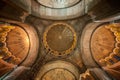 Saint Sava cathedral interior Royalty Free Stock Photo