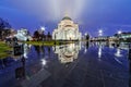 Saint Sava Temple Royalty Free Stock Photo