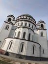 Saint Sava Temple Belgrade Serbia Vracar plateau Royalty Free Stock Photo