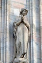 Saint Savina of Milan, statue on the Milan Cathedral