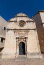 Saint Saviour Church (1520) in Dubrovnik, Croatia Royalty Free Stock Photo