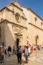 Saint Saviour Church. Dubrovnik. Croatia Royalty Free Stock Photo