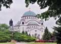 Saint Savva Church, Trinity Chapel, Belgrade Royalty Free Stock Photo