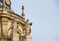 Saint sculptures at Versailles palace Royalty Free Stock Photo