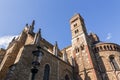 Saint Servatius Basilica and the St. John Church at the Vrijthof Square, Maastricht, Netherlands Royalty Free Stock Photo