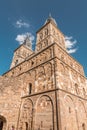 Saint Servatius Basilica and the St. John Church at the Vrijthof Square, Maastricht, Netherlands Royalty Free Stock Photo