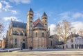 Saint Servatius church at the Vrijthof in Maastricht Royalty Free Stock Photo