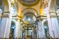 Saint Simeone Basilica Dome Church Crucifix Venice Italy Royalty Free Stock Photo