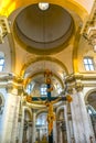 Saint Simeone Crucifix Basilica Dome Church Venice Italy Royalty Free Stock Photo