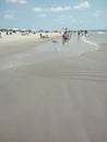 Saint Simon's Beach Goer's congregating during covid-19 surge