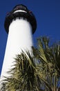 Saint Simons Lighthouse in Georgia Royalty Free Stock Photo