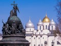 Saint Sophia Cathedral, Veliky Novgorod, Russia Royalty Free Stock Photo