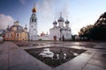 Saint Sophia Cathedral Vologda cremlin square, Royalty Free Stock Photo