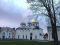 Saint Sophia of Novgorod, Orthodox Church, Kremlin, Veliky Novgorod Royalty Free Stock Photo