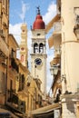 Saint Spiridion church, Corfu Town, Greece Royalty Free Stock Photo