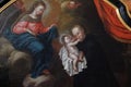 Saint Stanislaus Kostka reciving the infant Jesus