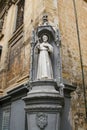Saint statue, Valletta streets, Malta