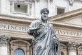 Saint statues in vatican city