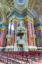 Saint Stephen basilica interior, Budapest, Hungary Royalty Free Stock Photo