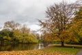 Saint Stephen Green Park in Victorian style, Dublin, Ireland Royalty Free Stock Photo