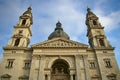 Roman catholic church. Saint Stephen Basilica, landmark attraction in Budapest, Hungary Royalty Free Stock Photo