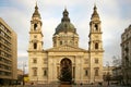 Roman catholic church. Saint Stephen Basilica, landmark attraction in Budapest, Hungary Royalty Free Stock Photo