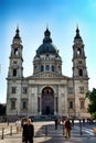 Saint Stephen`s Basilica in Budapest in Hungary.