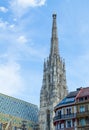 Saint Stephen`s Cathedral in Vienna Royalty Free Stock Photo