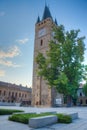 Saint Stephen Tower in Baia Mare, Romania Royalty Free Stock Photo