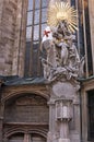 Saint Stephens Cathedral statue Vienna