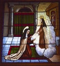 Saint Teresa Angel Stained Glass Avila Castile Spain