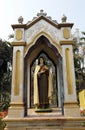 Saint Teresa, Loreto Convent where Mother Teresa lived before the founding of the Missionaries of Charity in Kolkata Royalty Free Stock Photo