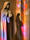 Saint Therese of Lisieux, beautiful colors.